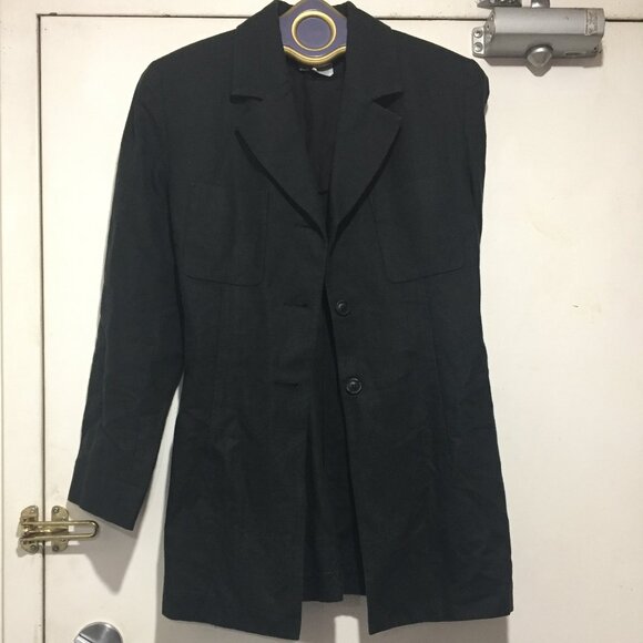 VINTAGE FRANCO MIRABELLI LINEN JACKETS SIZE 8 - Picture 5 of 7